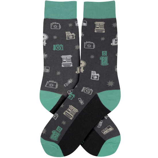 Men's Camera Socks