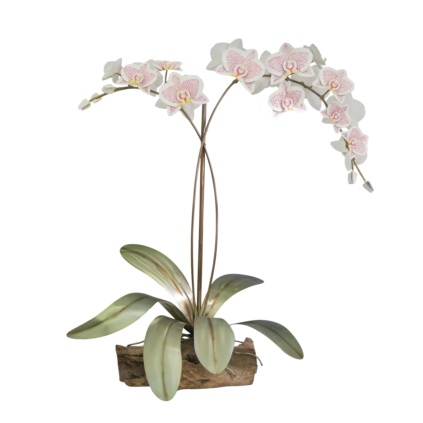 Phalaenopsis Orchid Copper Sculpture