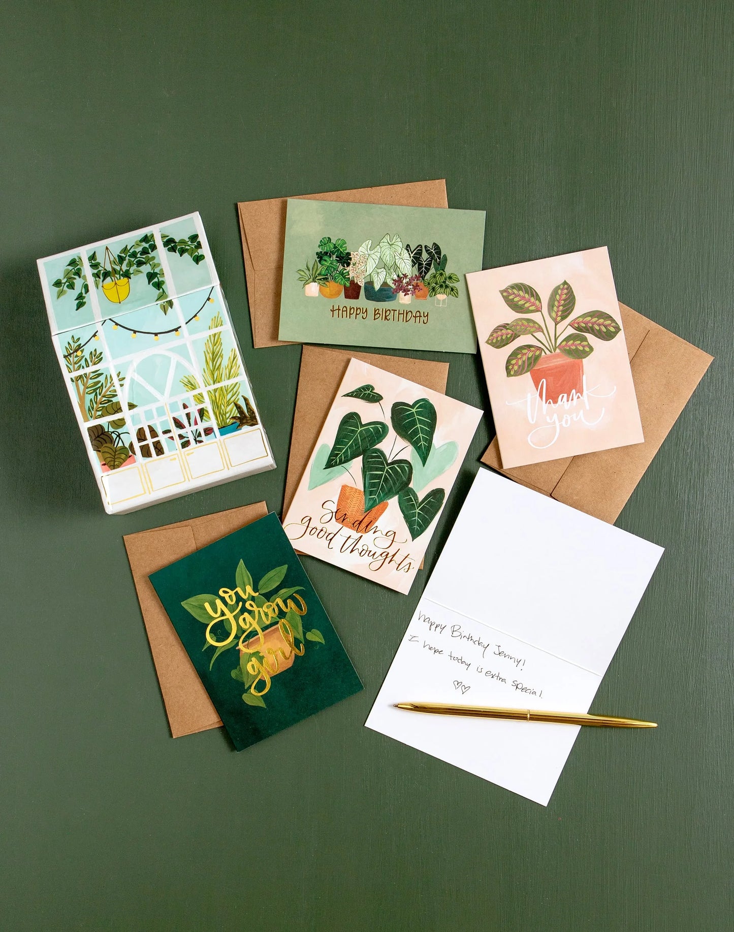 Greenhouse Boxed Notecards