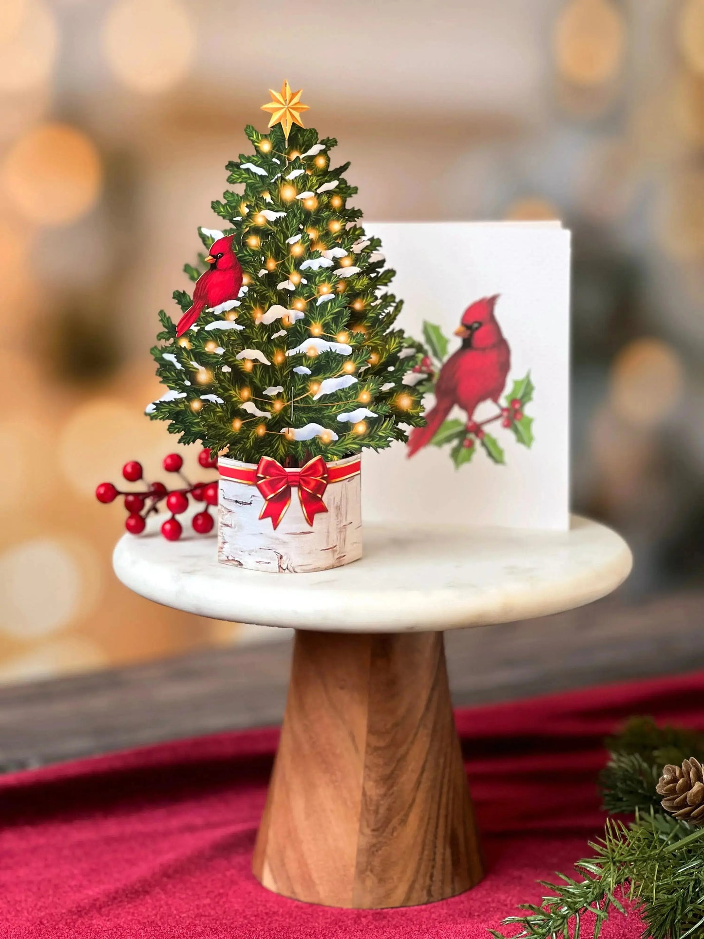 Mini Merry Tree Pop Up Card