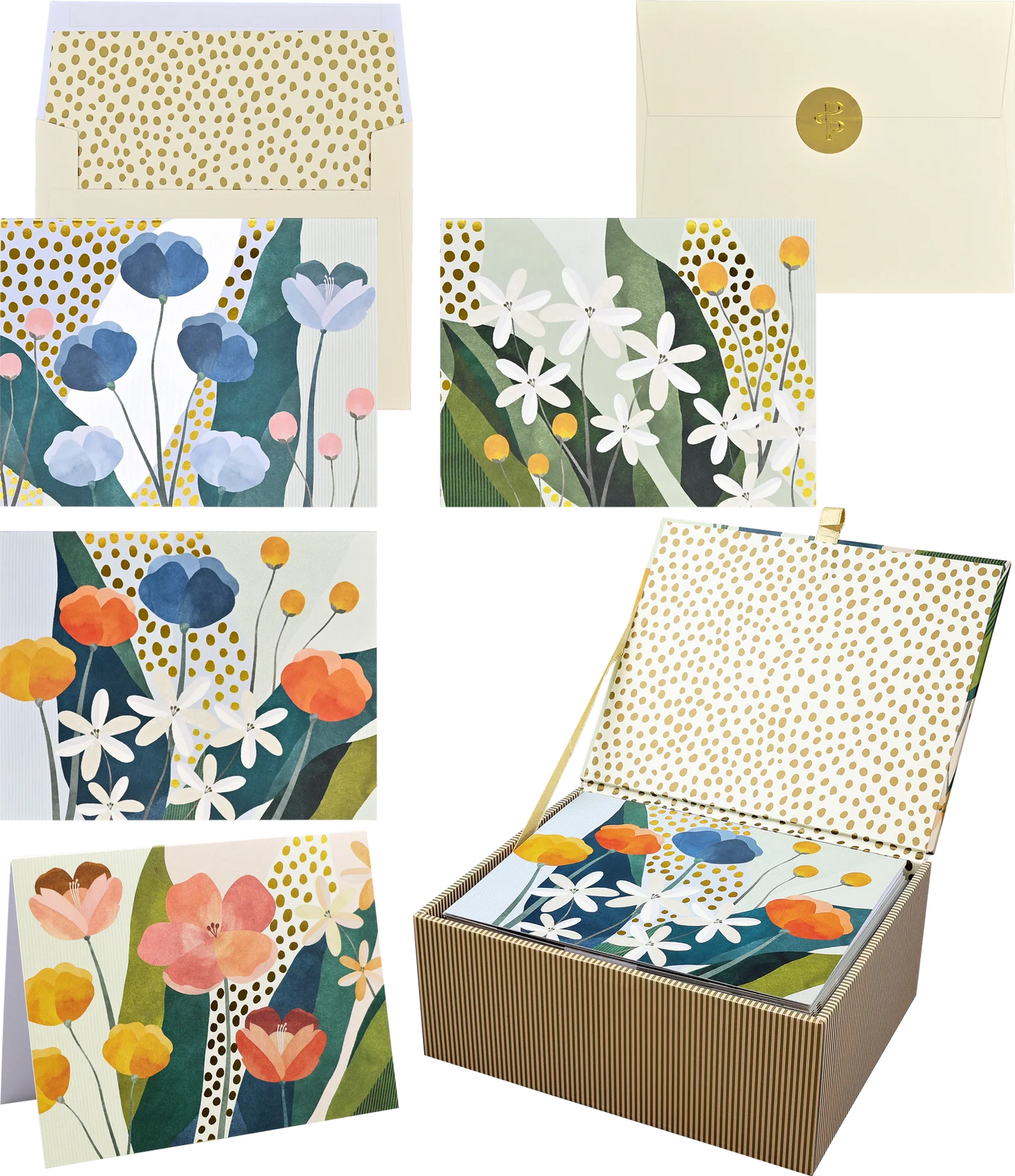 Floral Premium Boxed Notecards