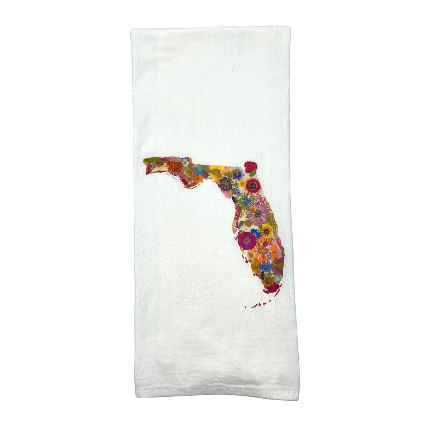 Where I Bloom Florida Tea Towel
