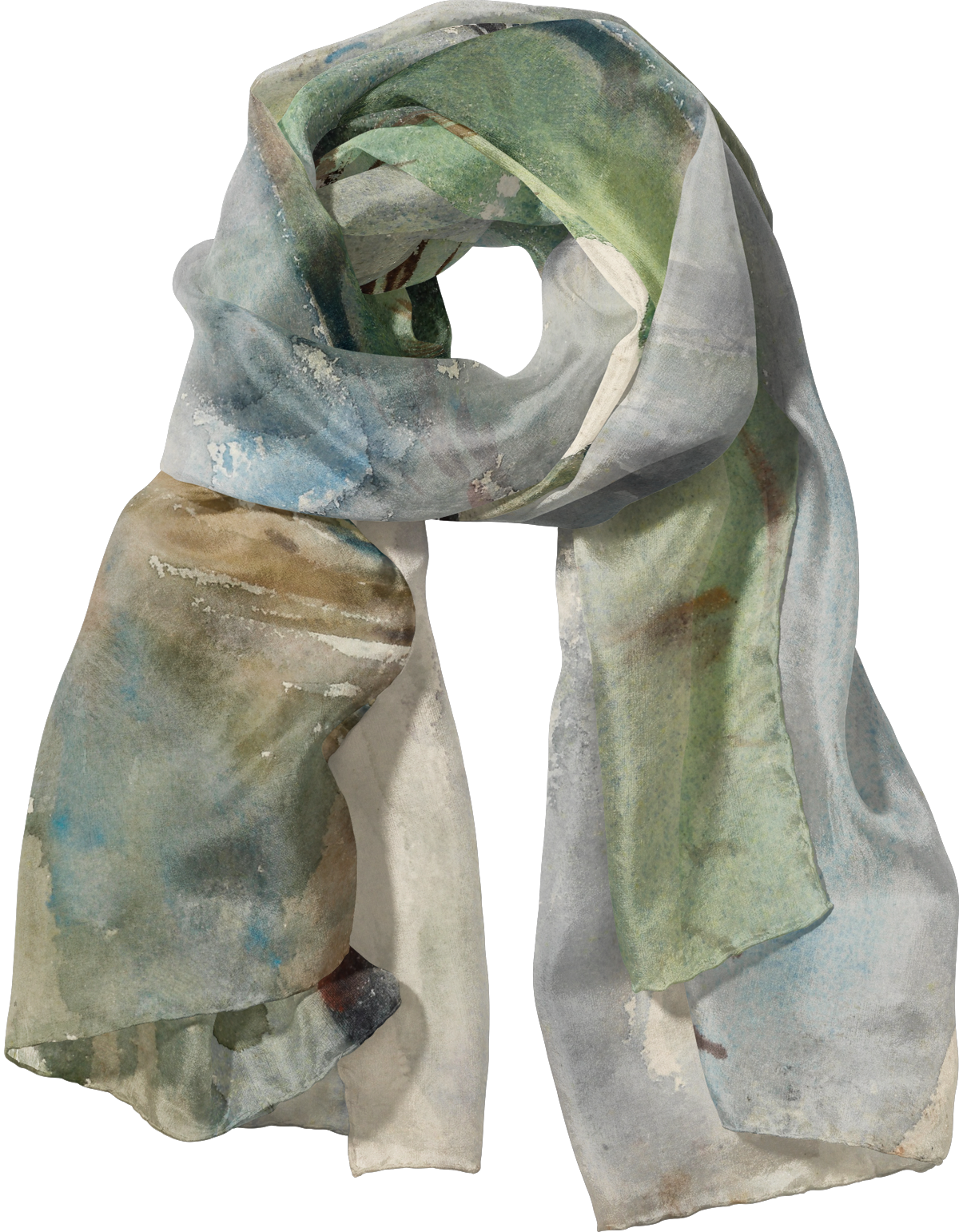 Green Hill Scarf