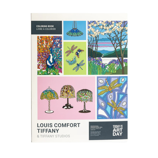 Louis C. Tiffany Coloring Book