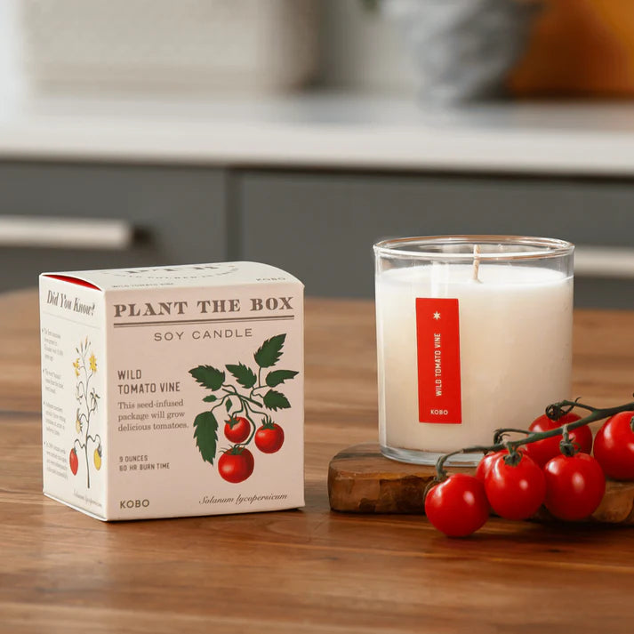 Plant the Box Soy Candle - Wild Tomato Vine