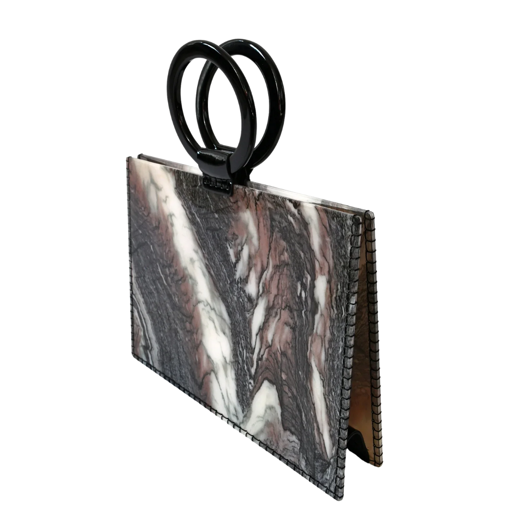 Marble Lucite Bag
