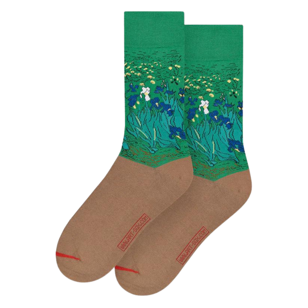 Vincent van Gogh - Irises Socks