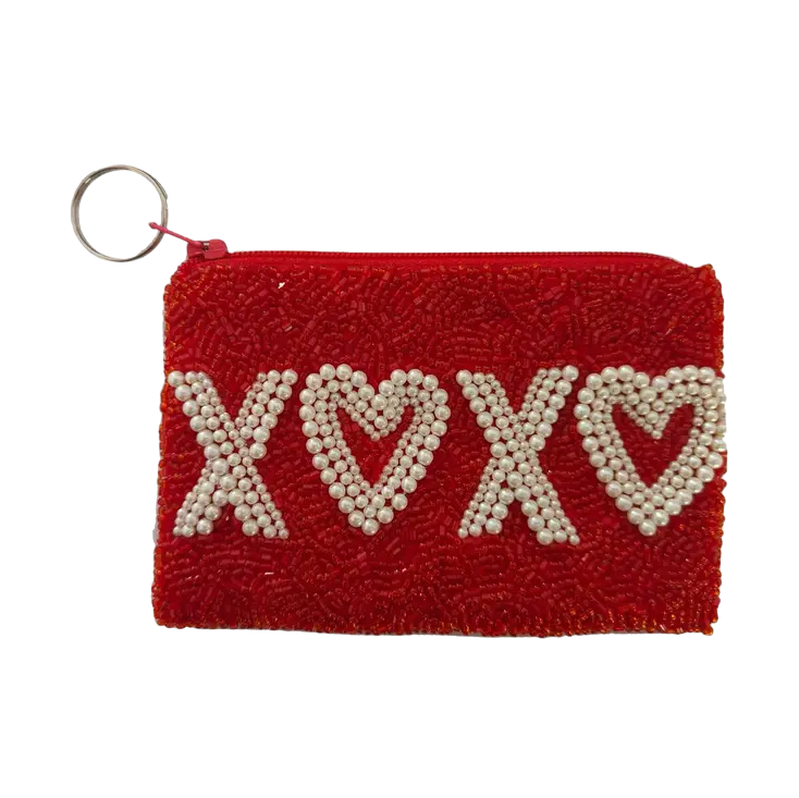 Pearly XO Coin Purse