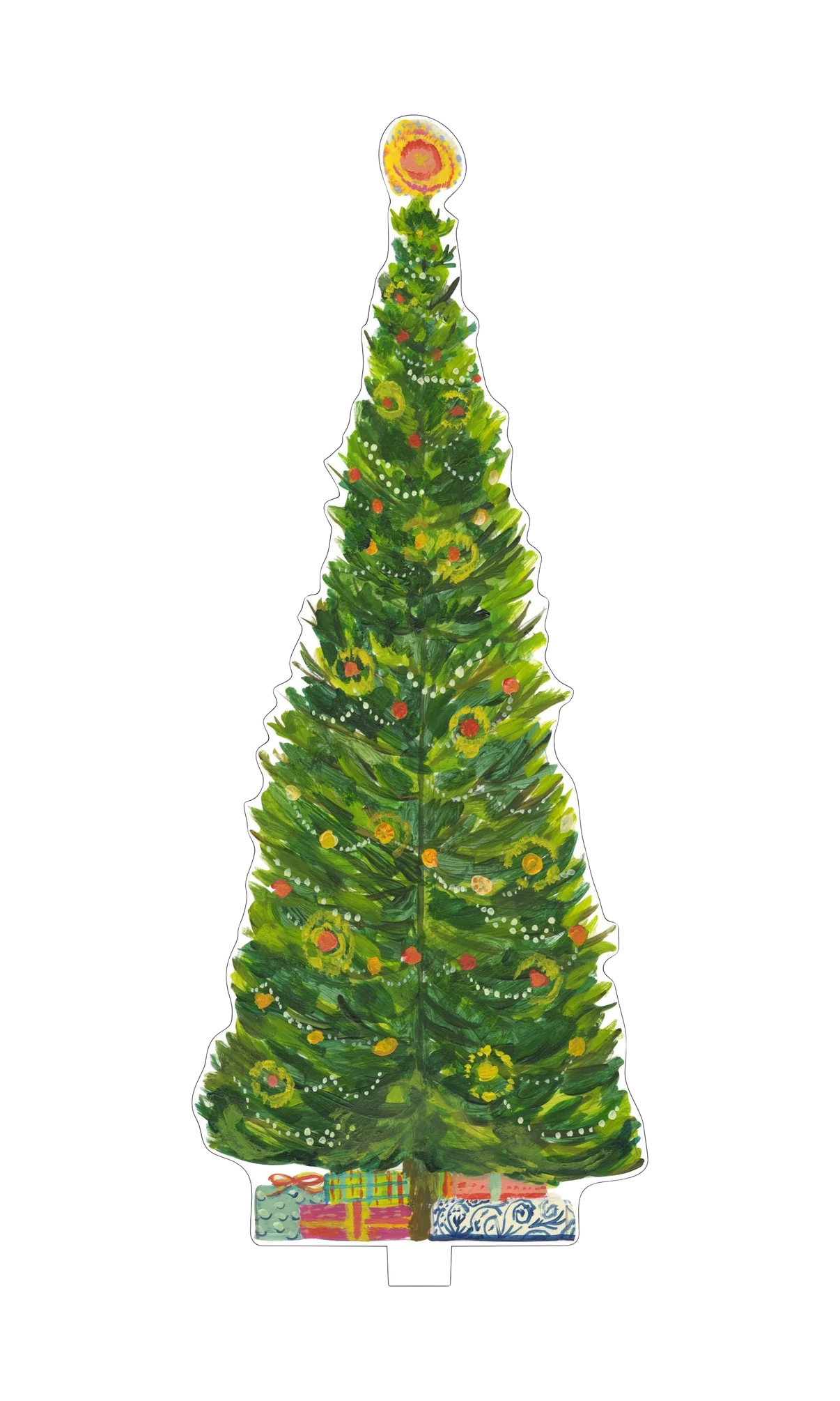 Blue Spruce Holiday Tree Decor