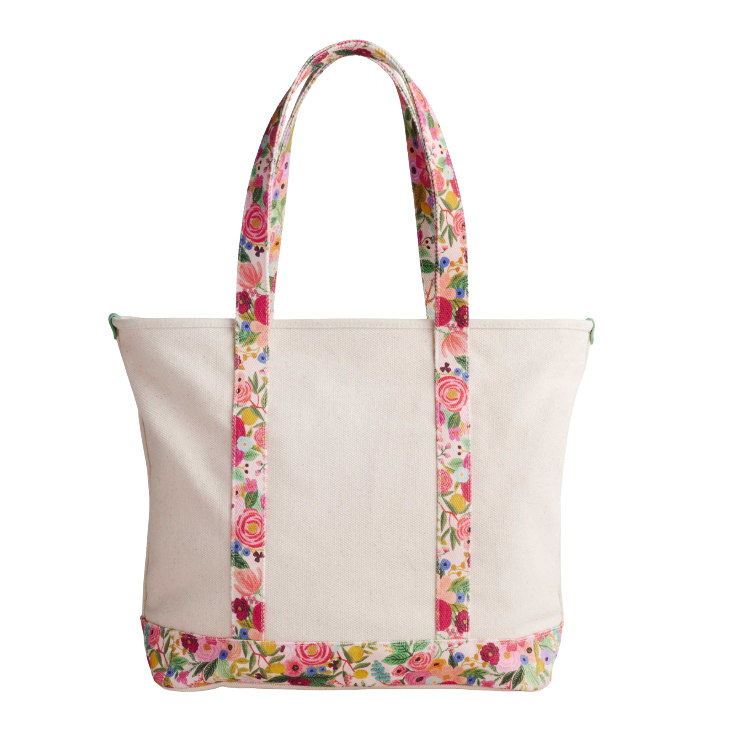 Garden Party Canvas Tote