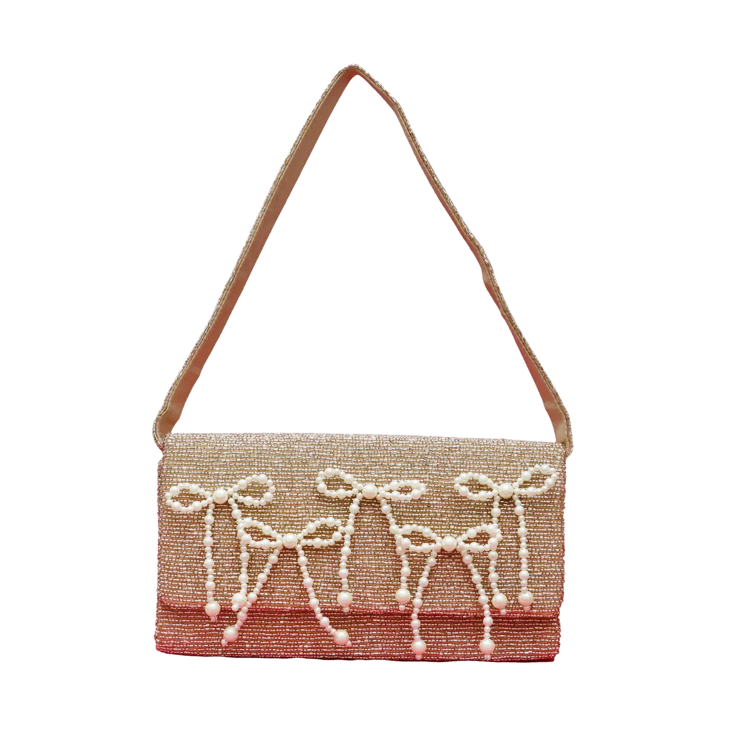 Pearl Bow Shoulder Bag