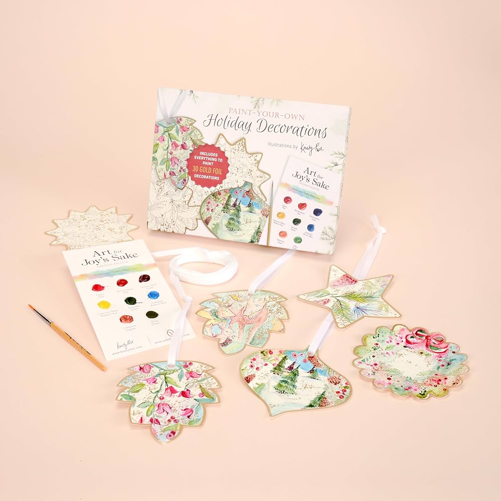 Paint Your Own Holiday Decorations