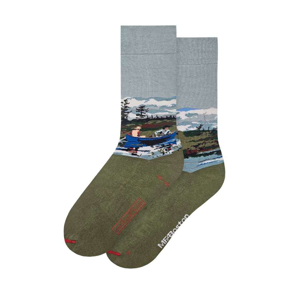 Blue Boat Homer Socks