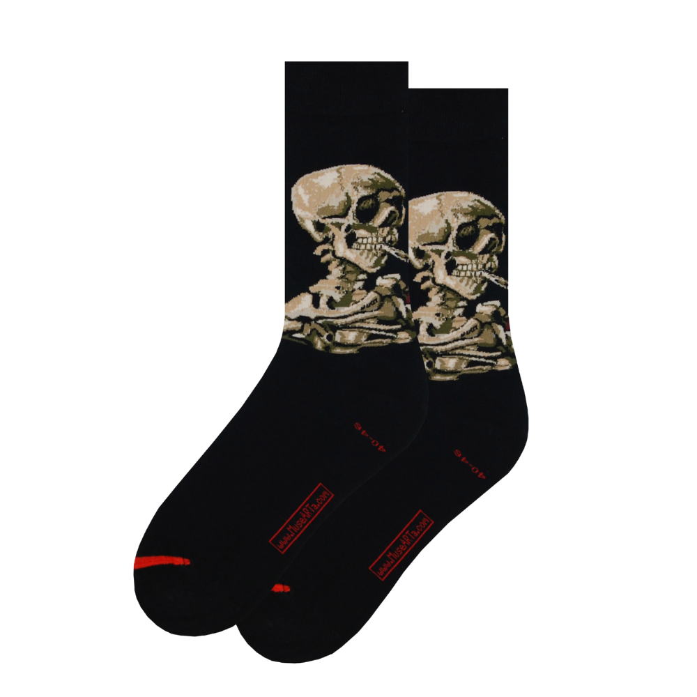 Head of a Skeleton Socks