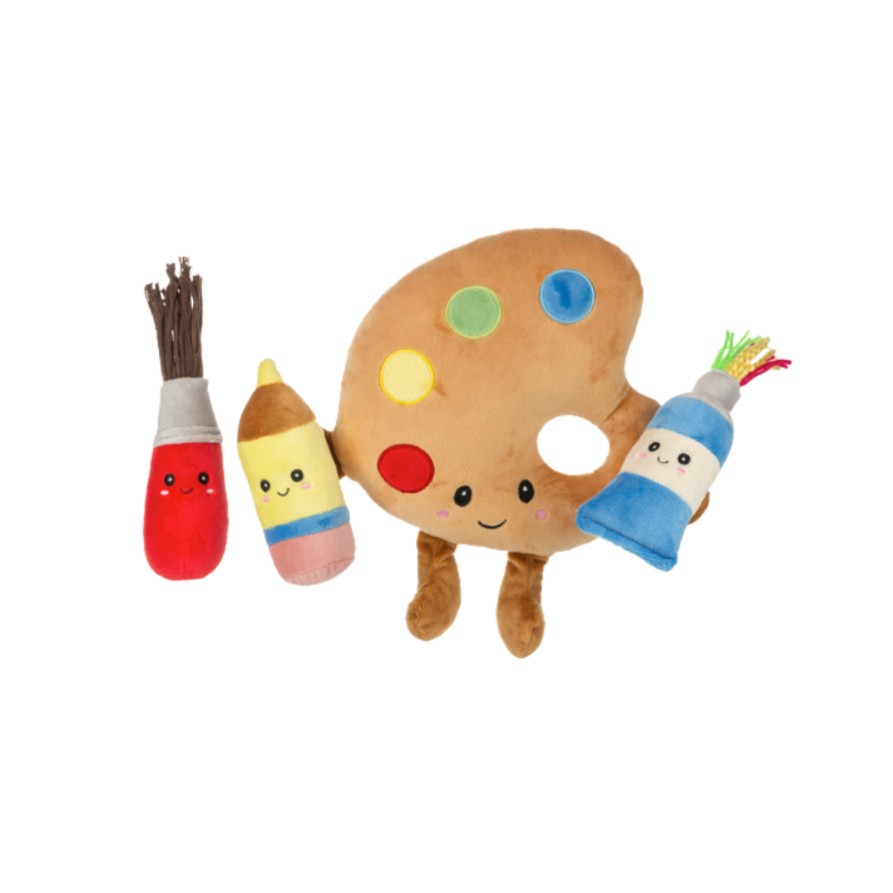 Paint Palette Plush Set