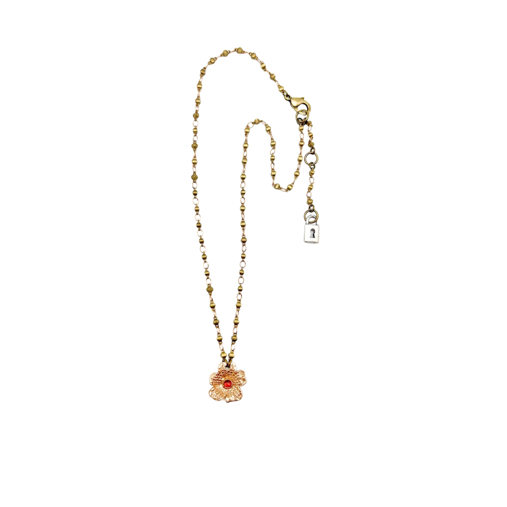 Lace Flower Necklace