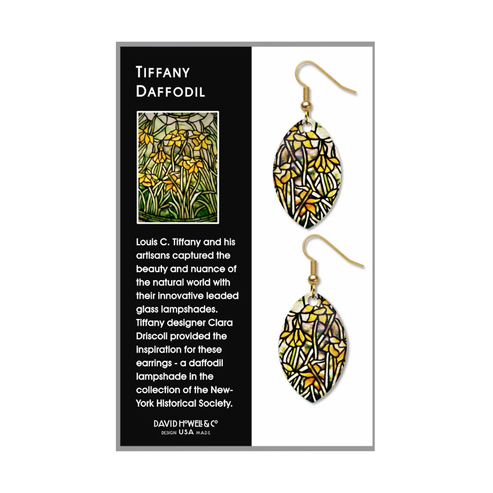 Tiffany Daffodil Earrings