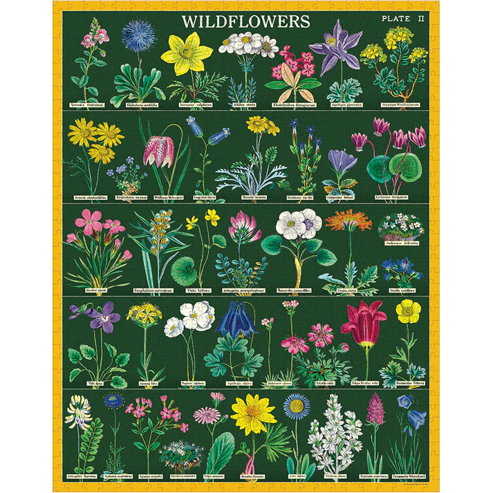 Wildflowers 1000 Piece Vintage Puzzle