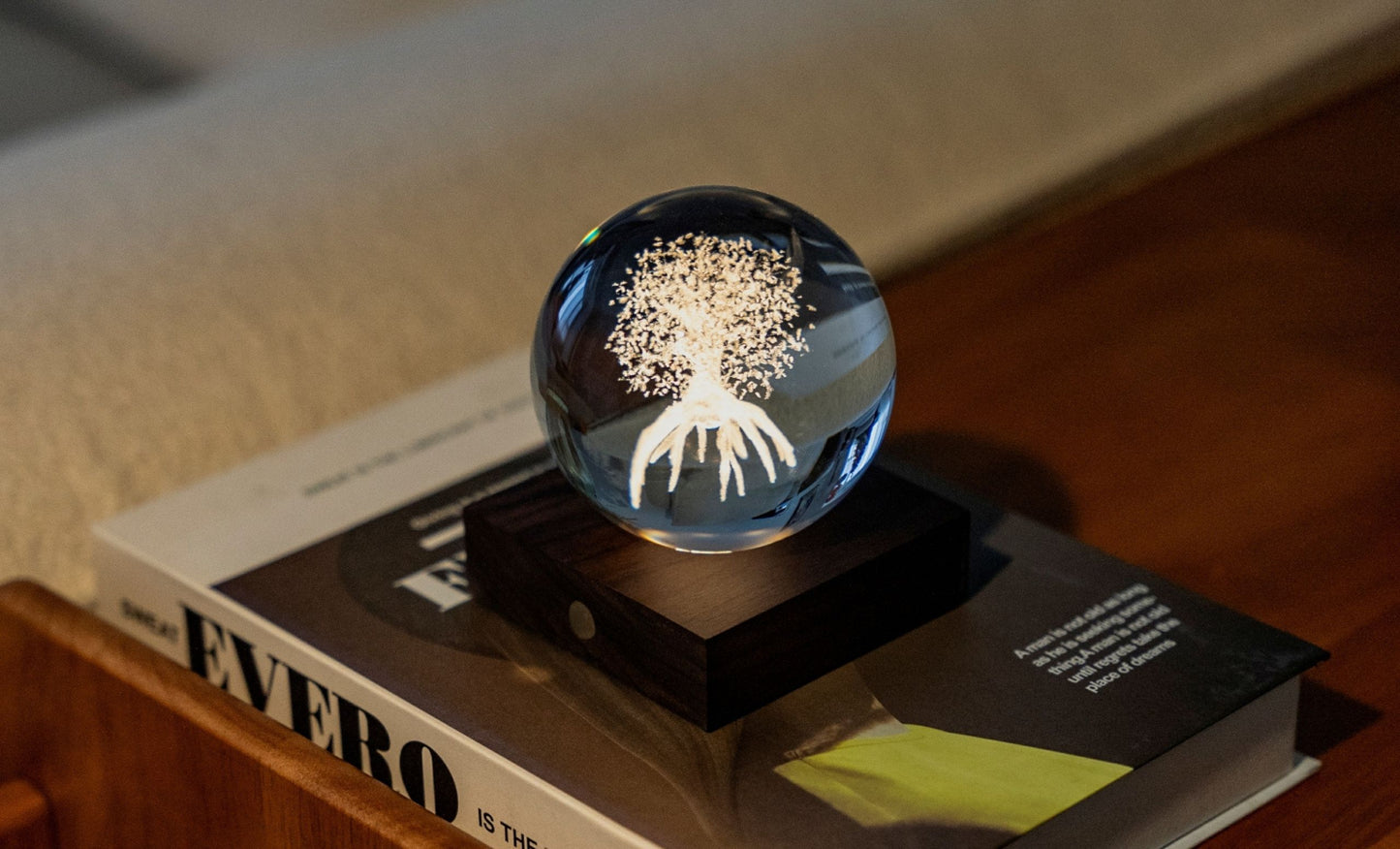 Amber Crystal Light - Tree of Life