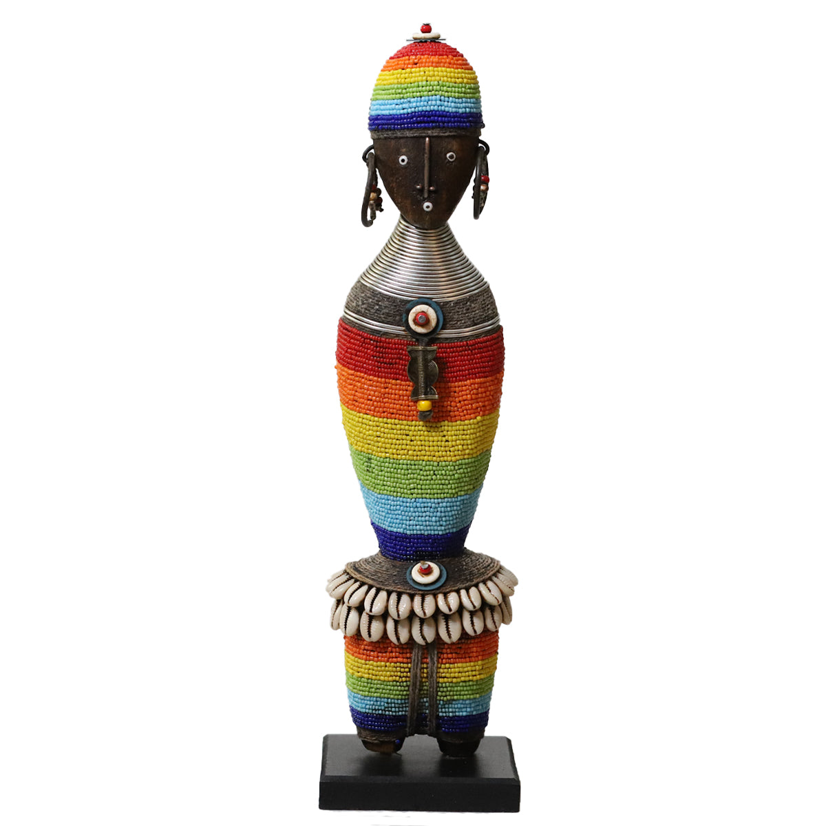 Beaded Rainbow Hat Namji Doll