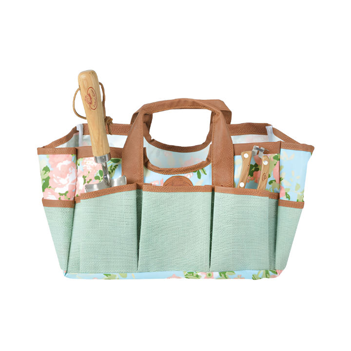 Rose Print Garden Tool Bag Cummer Museum Shop