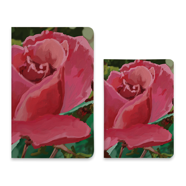 Pink Rose Notebook