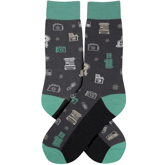 Men's Camera Socks