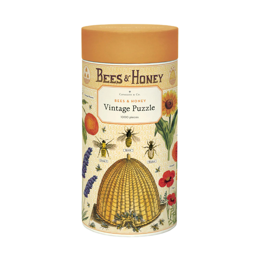 Bees & Honey 1000 Piece Vintage Puzzle