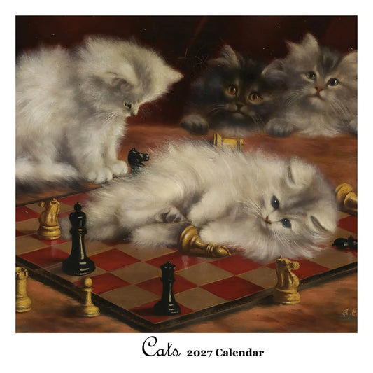 2027 Cats Wall Calendar
