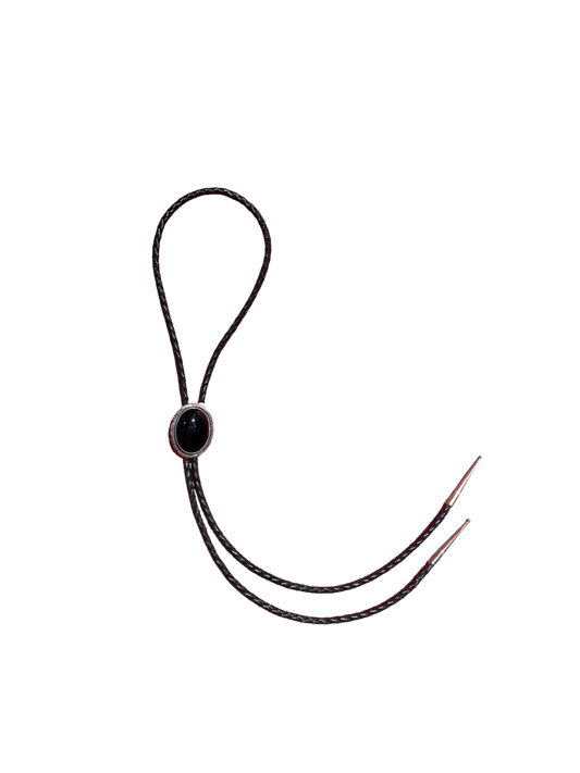 Onyx Bolo Tie