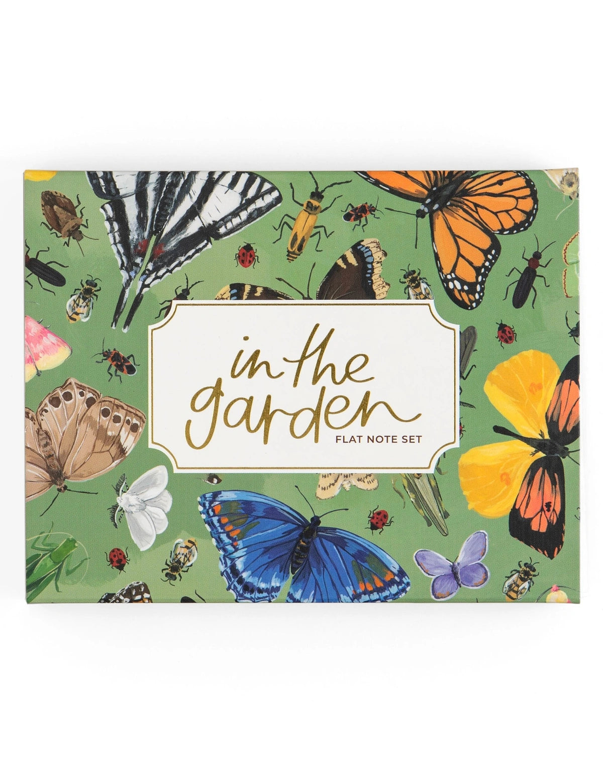 In The Garden Flat Note Set