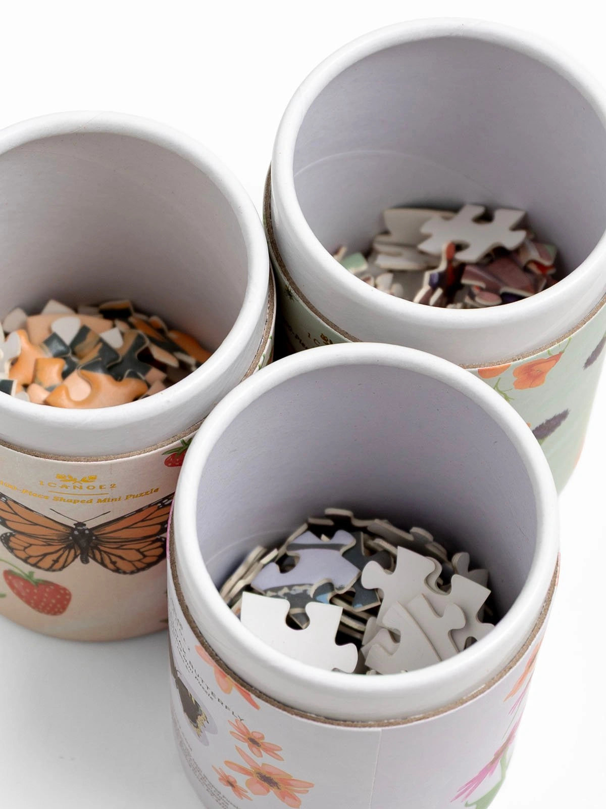 Mini Butterfly Puzzles - Set of 3