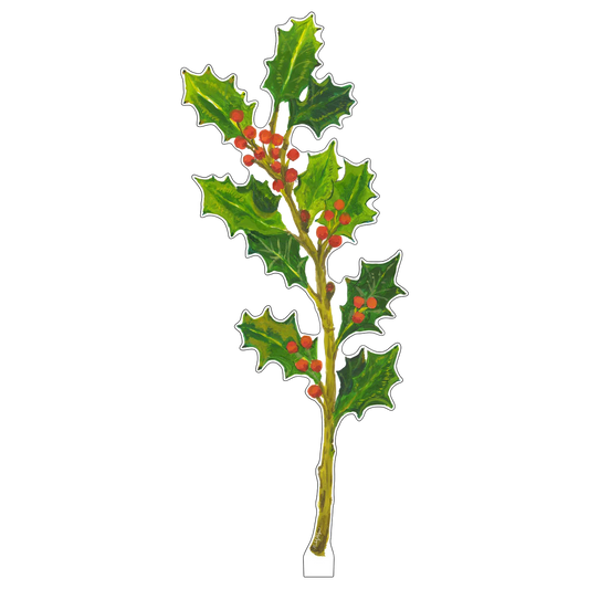 Holly Greenery Decor