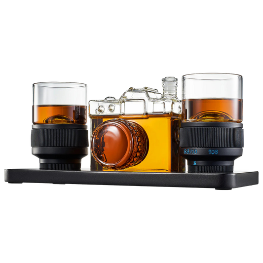 Camera Decanter Set