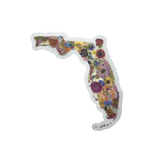 Where I Bloom Florida Sticker