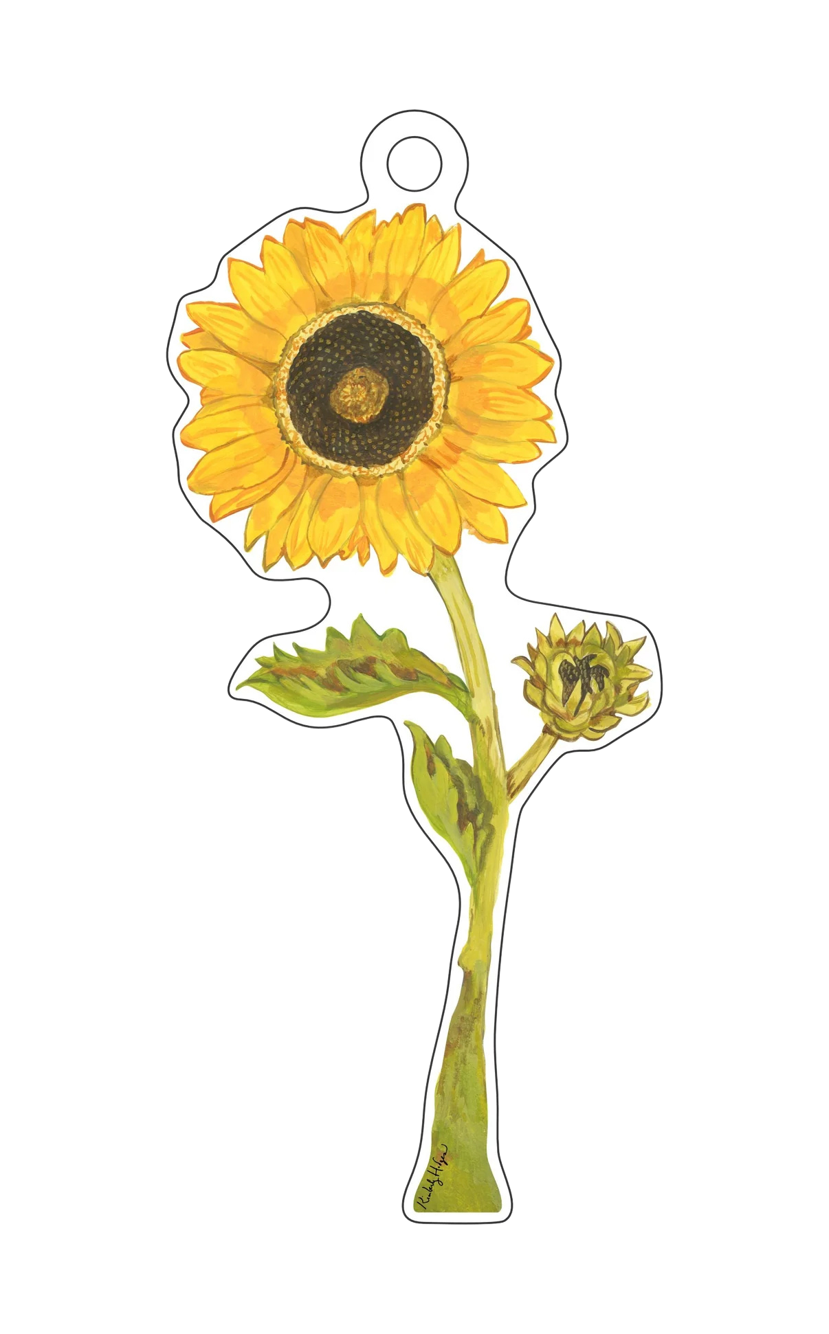 Floral Holiday Ornaments