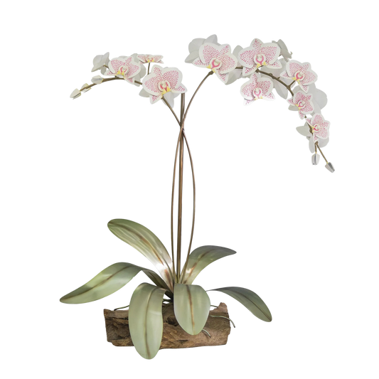 Phalaenopsis Orchid Copper Sculpture