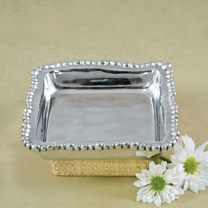 Organic Pearl Beverage Napkin Holder Dish