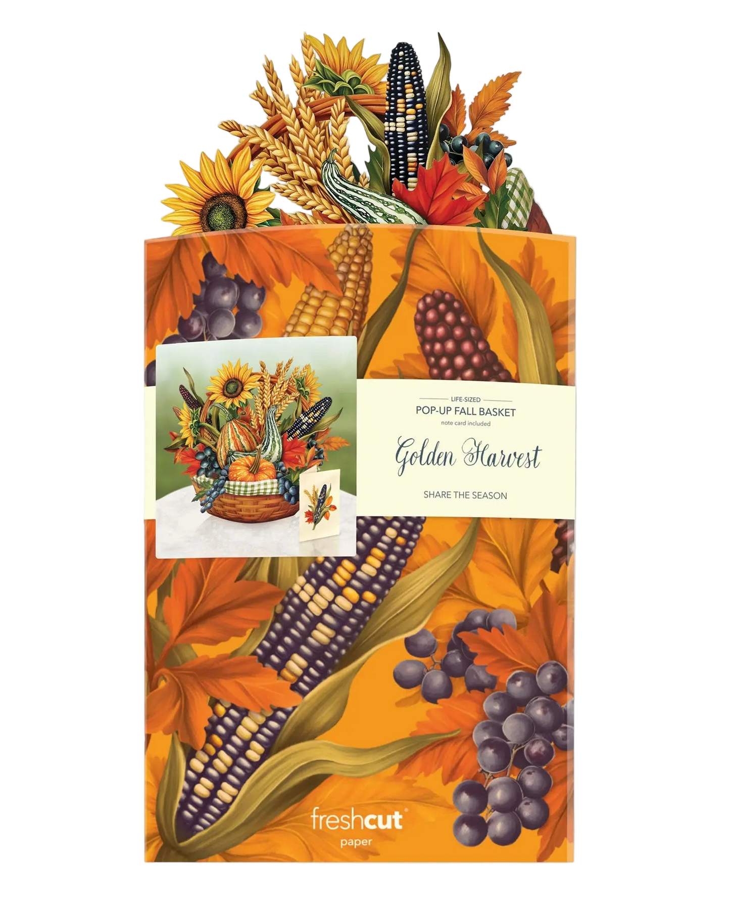 Golden Harvest Pop Up Card