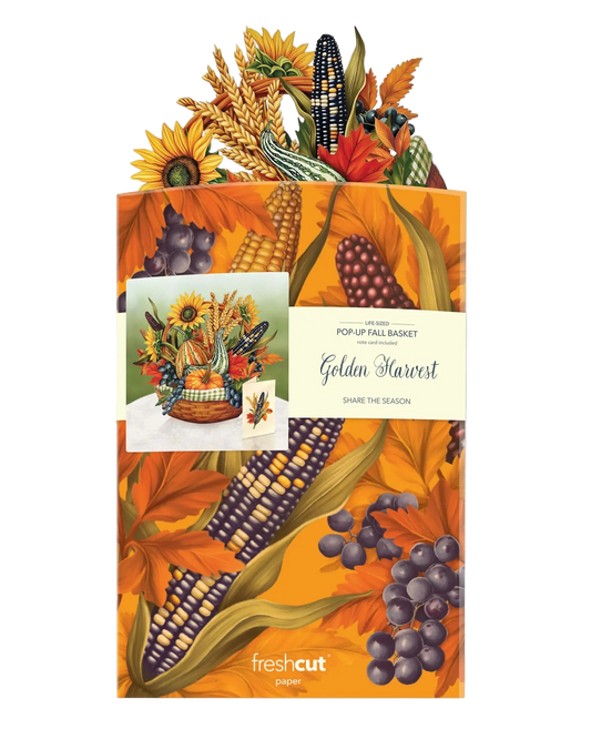 Golden Harvest Pop Up Card