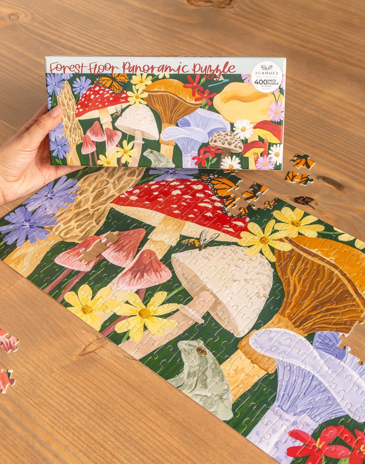 Forest Floor Mushroom Puzzle