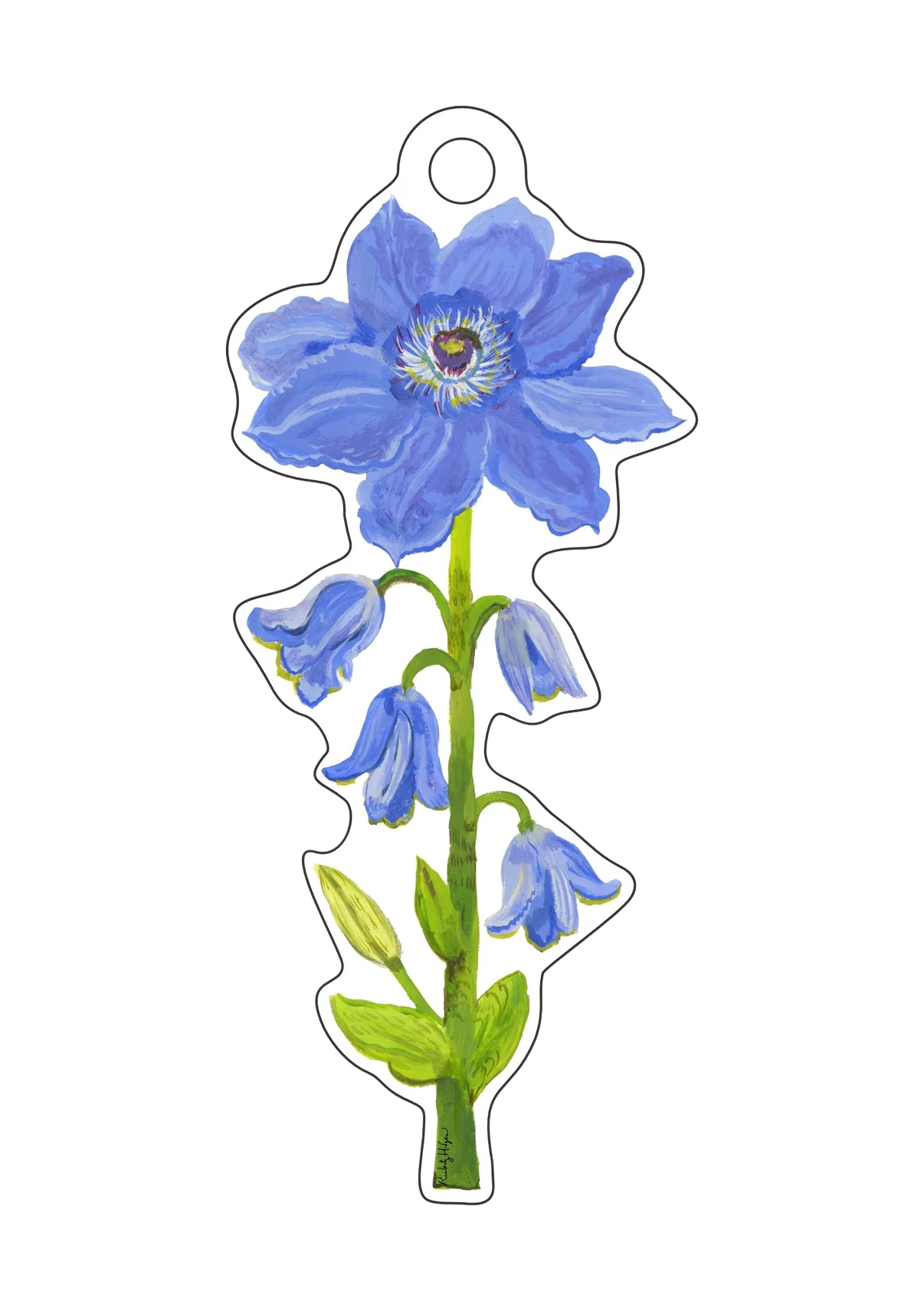 Floral Holiday Ornaments