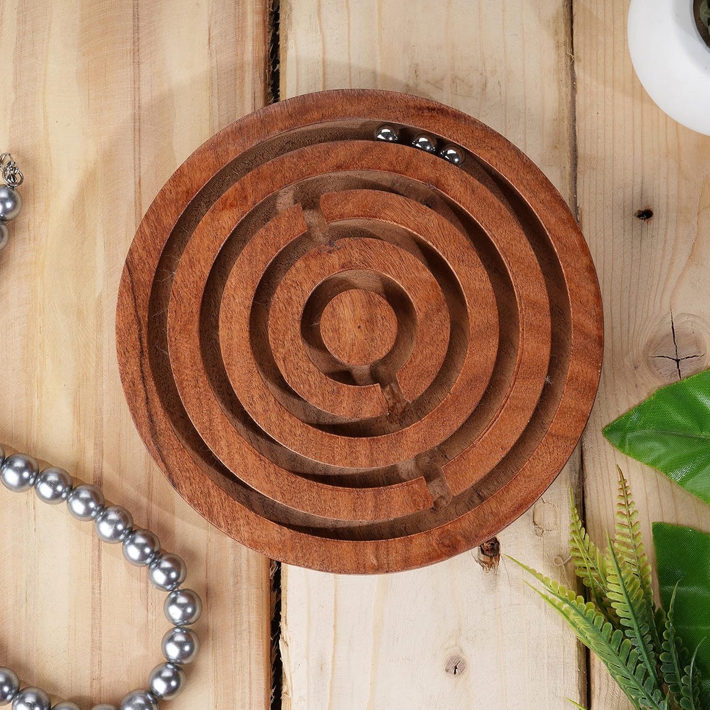 Mini Classic Labyrinth Wooden Game