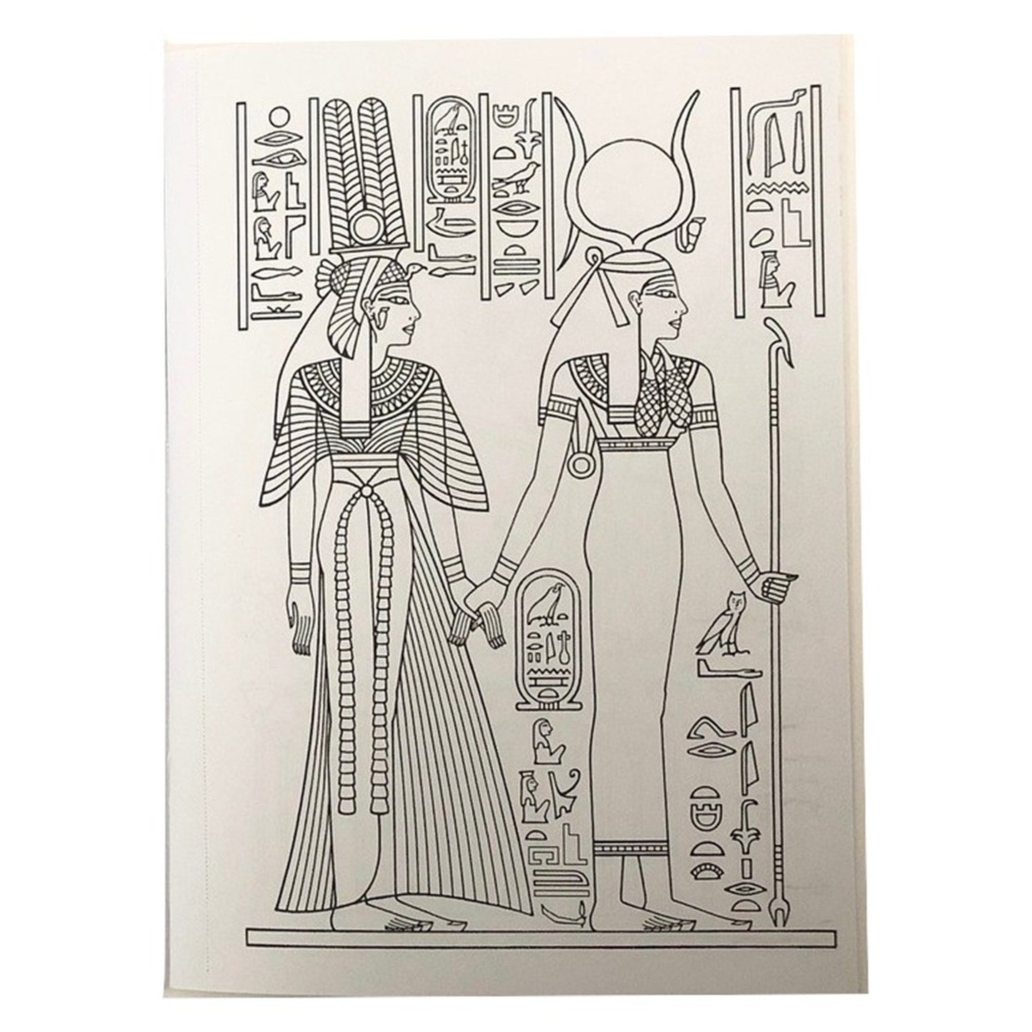 Ancient Egyptian Coloring Book