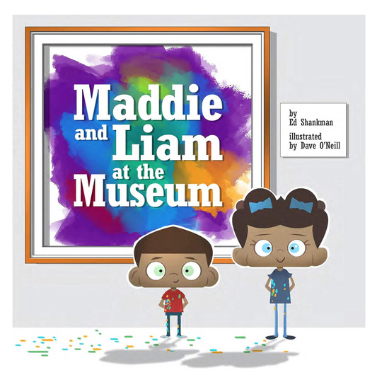 Maddie and Liam at the Museum