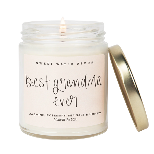 Best Grandma Ever Soy Candle