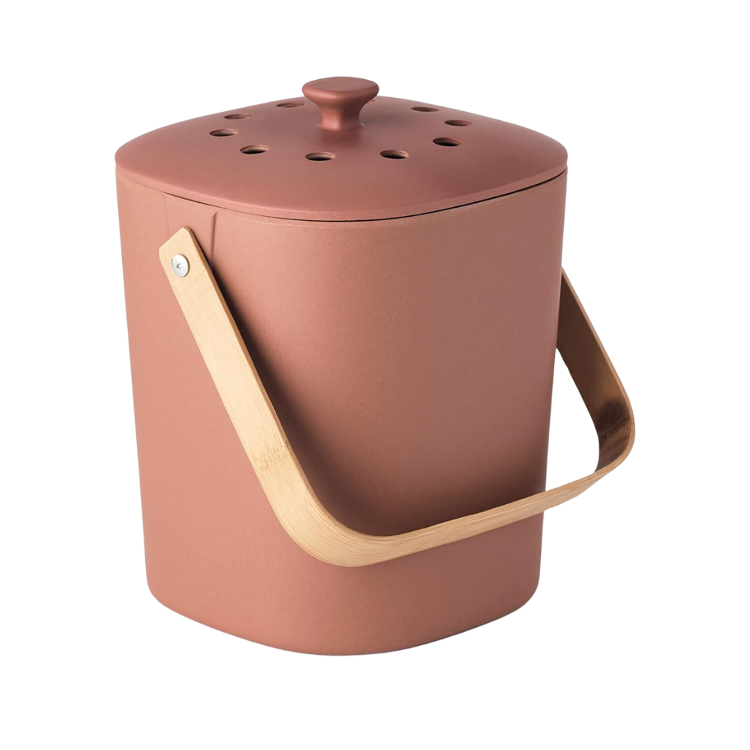 Countertop Compost Bin - Terracotta