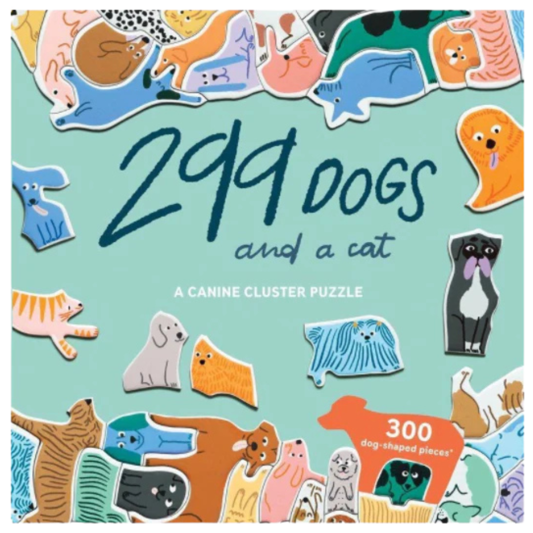 299 Dogs and a Cat 300 Piece Puzzle