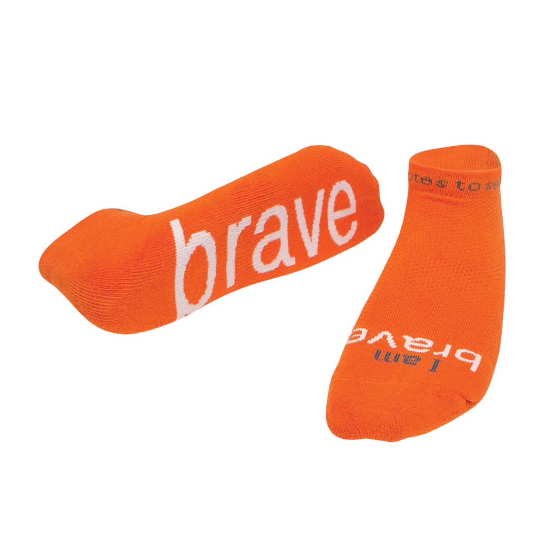 I Am Brave - Positive Affirmation Socks