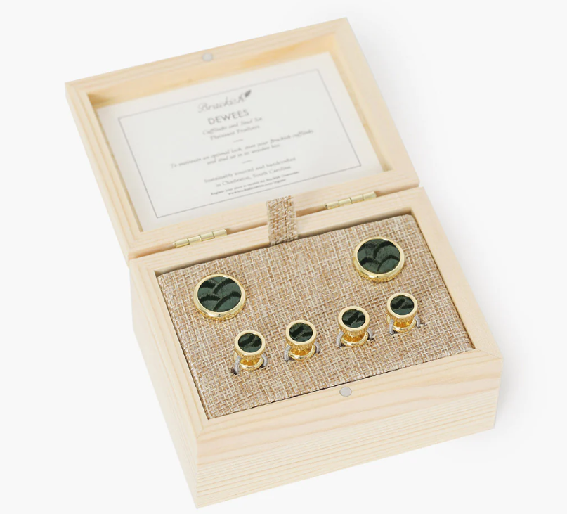 Dewees Cufflinks and Stud Set